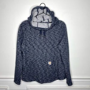 Carhartt Slight Fitted Cowl Neck Newberry Hoodie Womens M